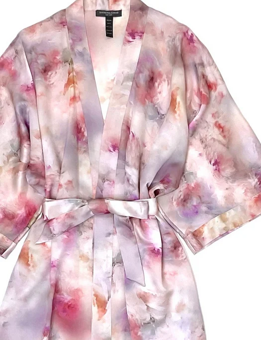 Weekend Bargains to Sizzle Samantha Chang Classic Short Kimono