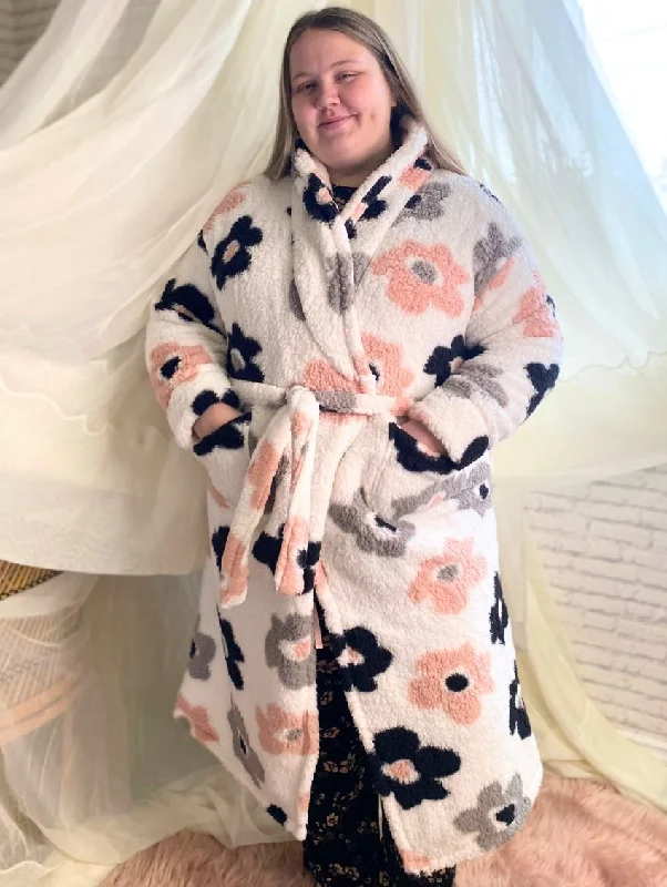 Hurry Up Sanctuary Shawl Collar Teddy Robe