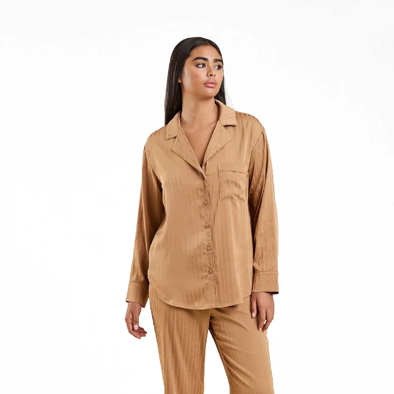 Flash Deal Satin Pajama Set | Cinnamon
