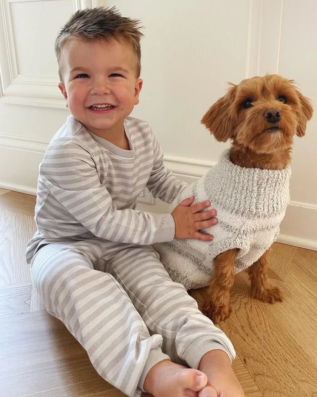 Weekend Offers That Dazzle Toddler Striped PJ Set