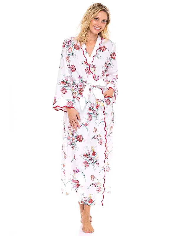 Top Pick Tulip Classic Robe with Scalloping