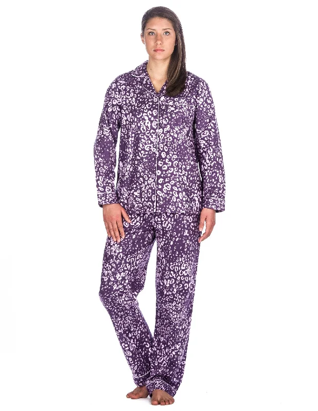Weekend Specials to Cherish Womens 100% Cotton Flannel Pajama Sleepwear Set - Relaxed Fit Weekend Specials to Cherish Womens 100% Cotton Flannel Pajama Sleepwear Set - Relaxed Fit
