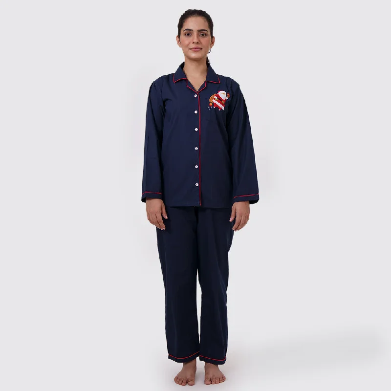 Stock Clearance Women Out Of This World Santa Pajama Set