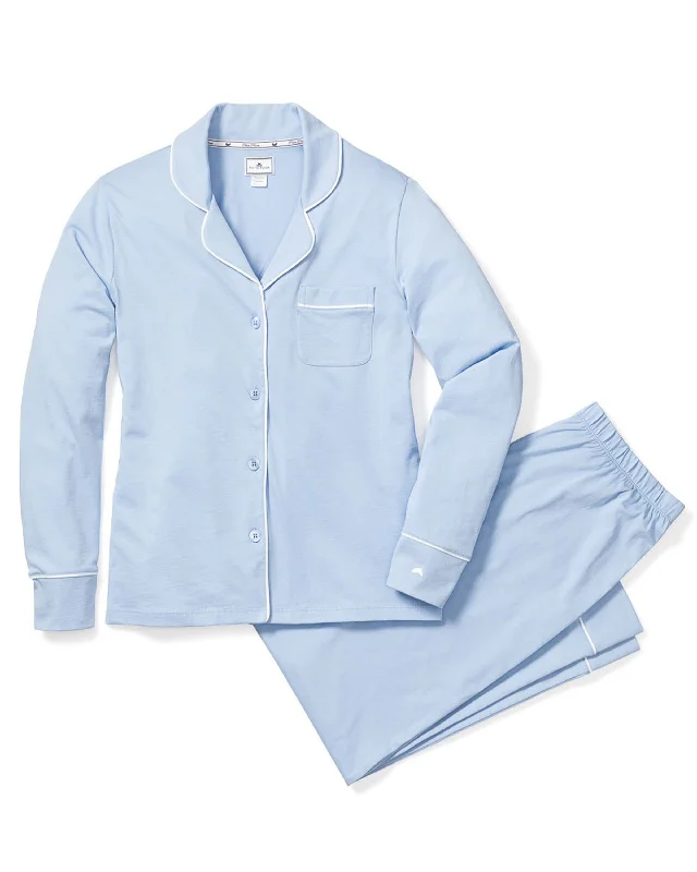 Sale Event Women's Pima Pajama Set in Periwinkle