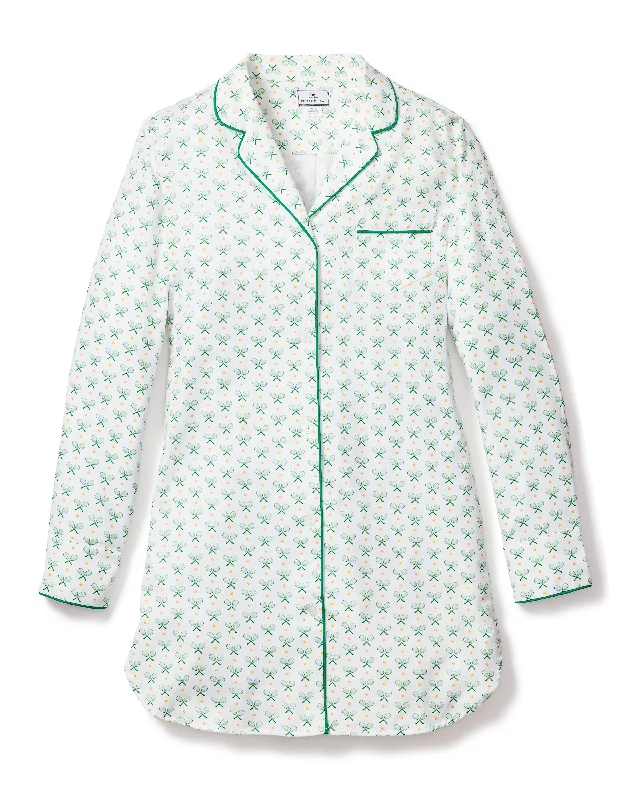Weekend Offers That Dazzle Women's Twill Nightshirt in Match Point