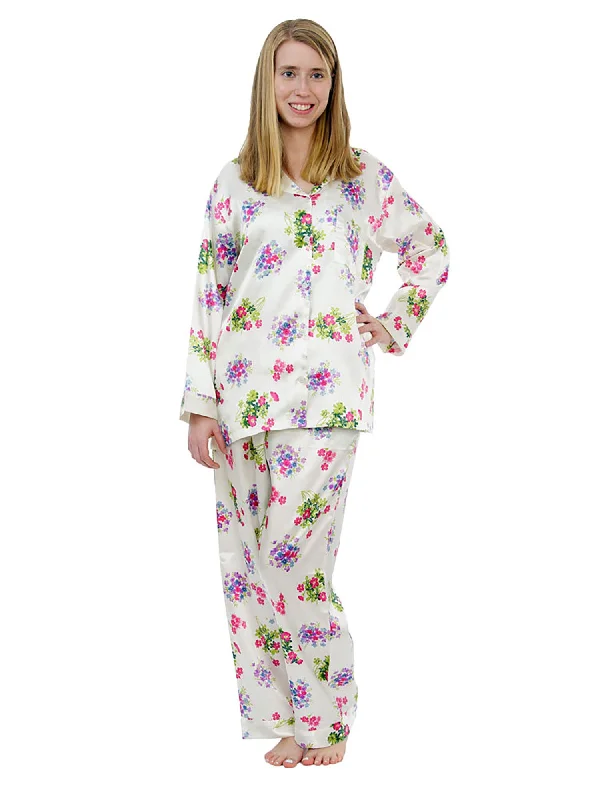New Arrival Women's Pajama Set / Pajamas / Pyjamas / PJs, Satin, Various Prints
