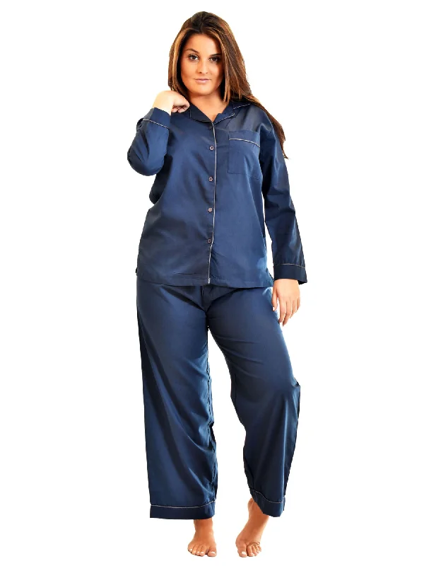 Weekend Specials Just for You Women's Pajama Set / Pajamas / Pyjamas / PJs, Woven, Full Sleeve with Piping