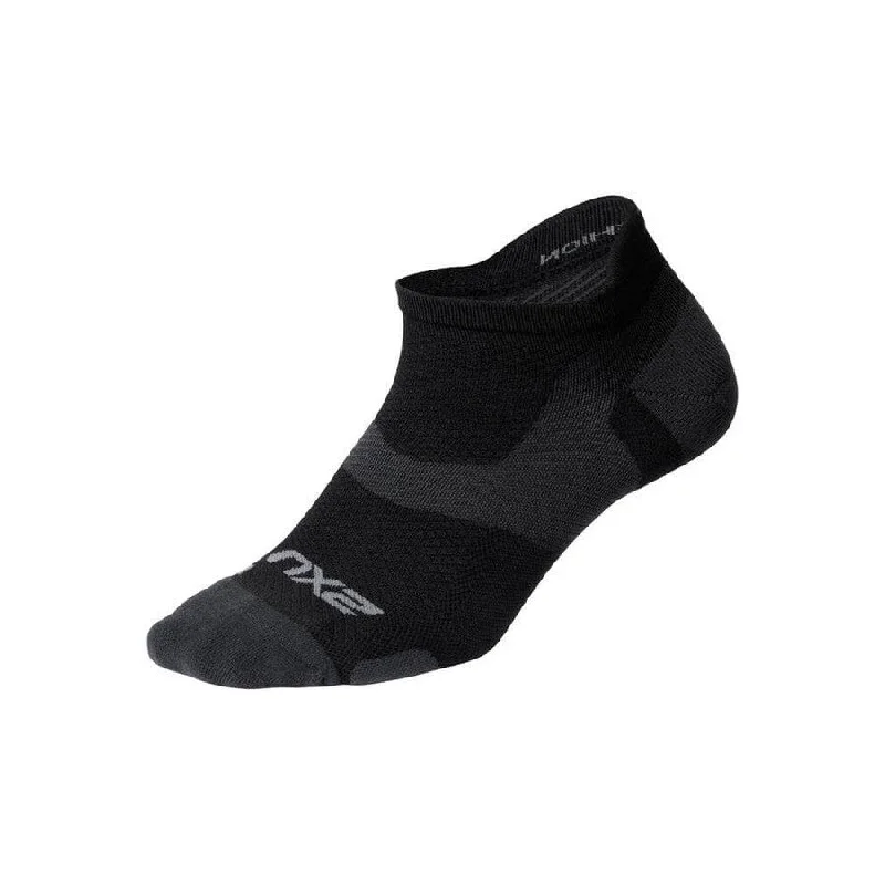 Sale Event 2XU Vectr Socks | Light Cushion | No Show | Black / Titanium