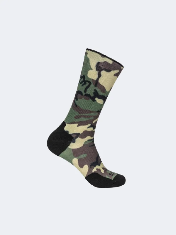 Weekend Offers That Sizzle 5-11 Vintage Woodland Men Tactical Sock Multi