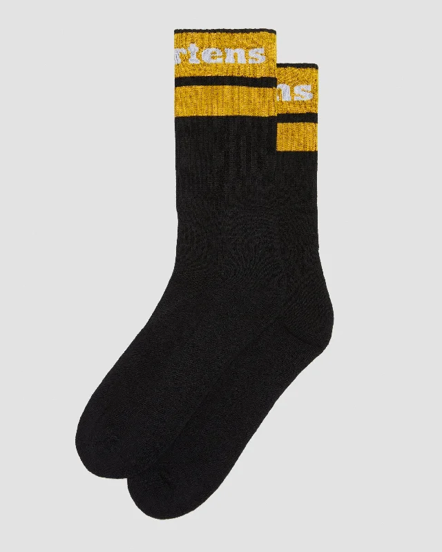 Savings Galore Dr. Martens Logo Cotton Blend Athletic Socks