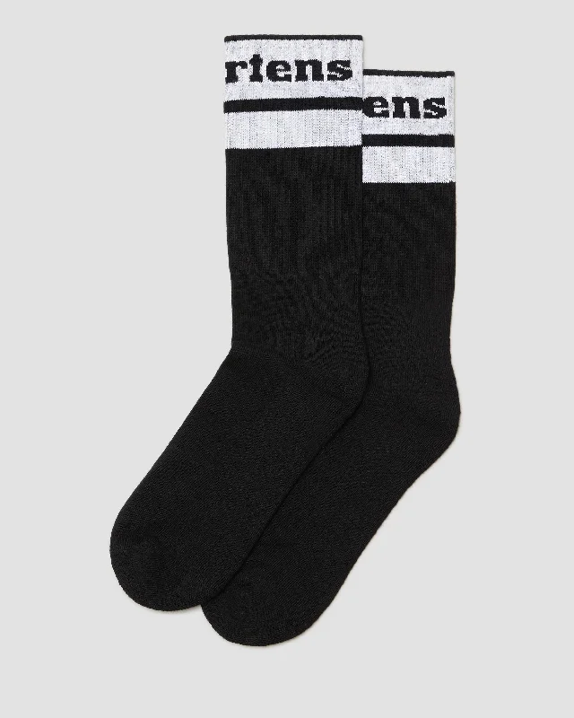 Sale Alert Dr. Martens Logo Cotton Blend Athletic Socks