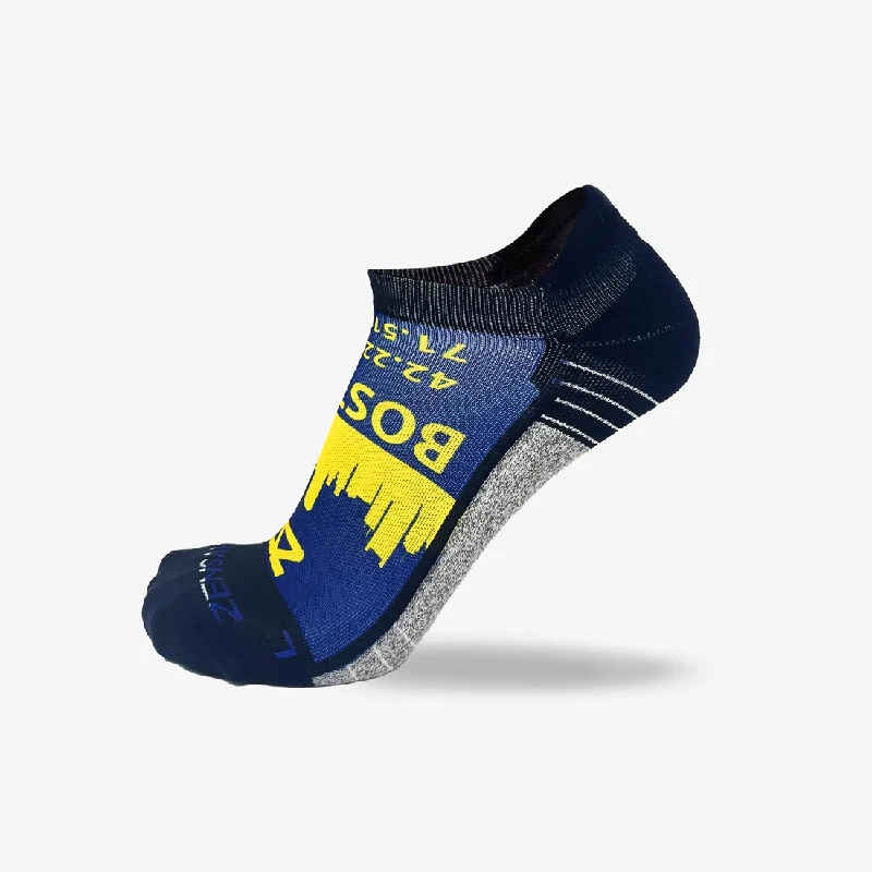 Weekend Specials to Grab Boston Skyline Timeless Running Socks (No Show)