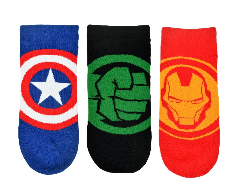 Weekend Bargains to Snag Balenzia X Marvel Iron Man,Captain America & Hulk Logo Ankle Length Socks for Men-(Pack of 3 Pairs/1U)(Free Size)Blue,Red,Green Weekend Bargains to Snag Balenzia X Marvel Iron Man,Captain America & Hulk Logo Ankle Length Socks for Men-(Pack of 3 Pairs/1U)(Free Size)Blue,Red,Green