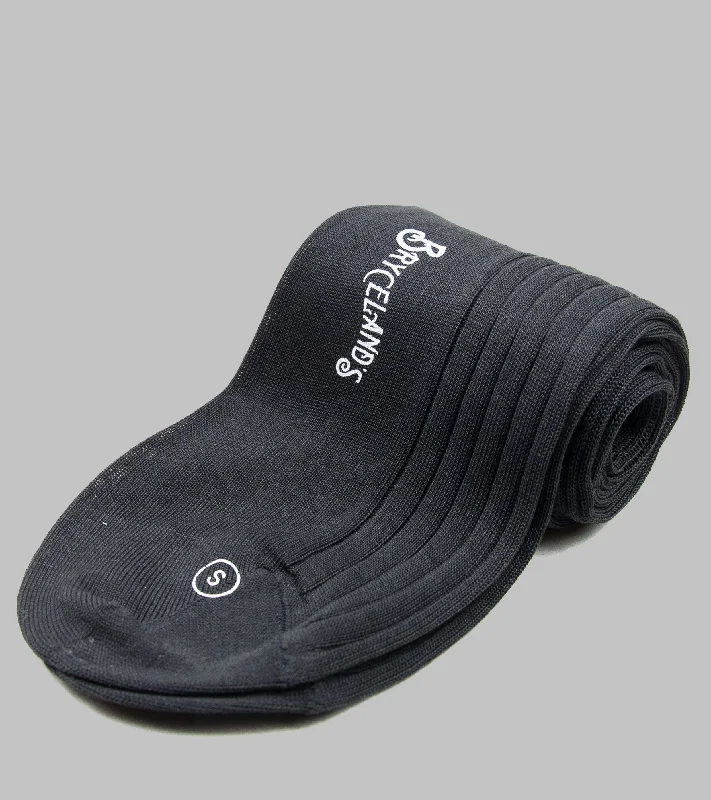 One-Day Only Bryceland's Cotton Socks Charcoal