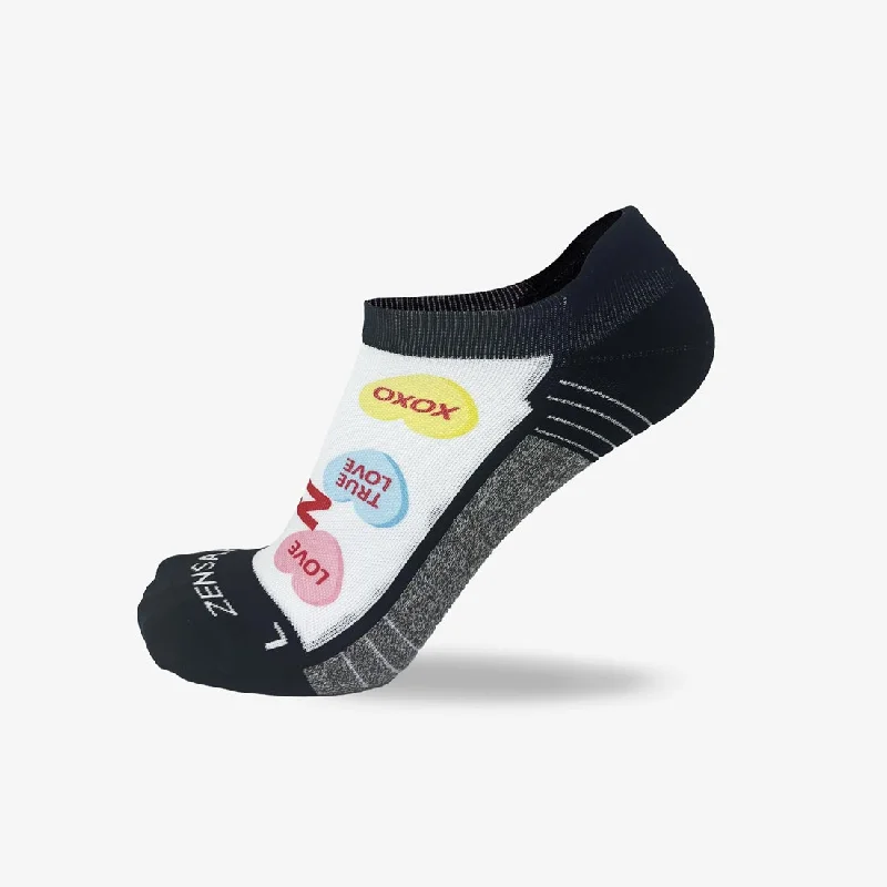 Weekend Offers That Sizzle Candy Hearts Running Socks (No Show)