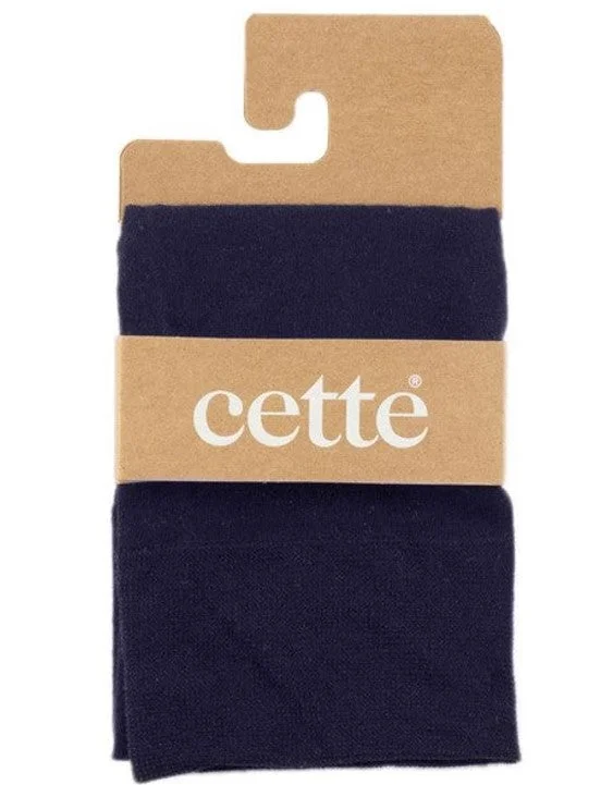 Super Deal Cette Montreux Plus Size Cotton Knee Highs Navy 216-12