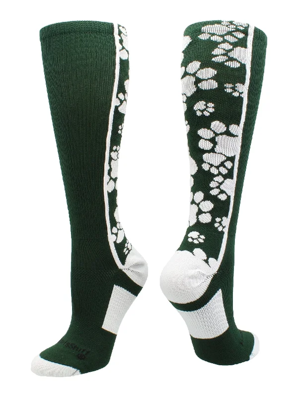 Dark Green/White