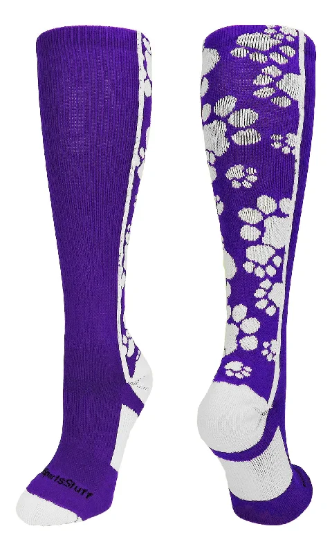 Purple/White