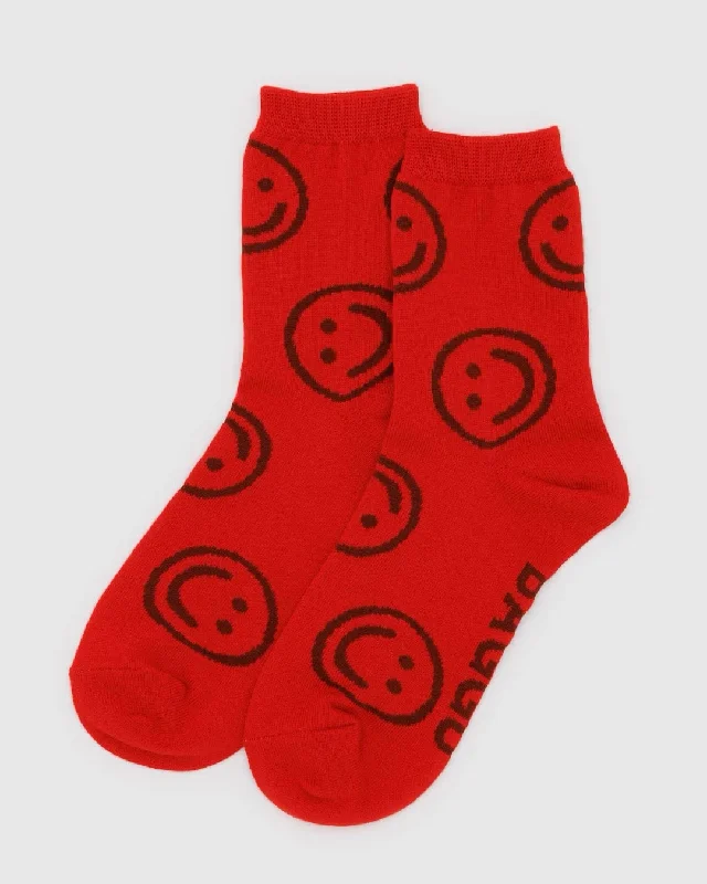 red happy