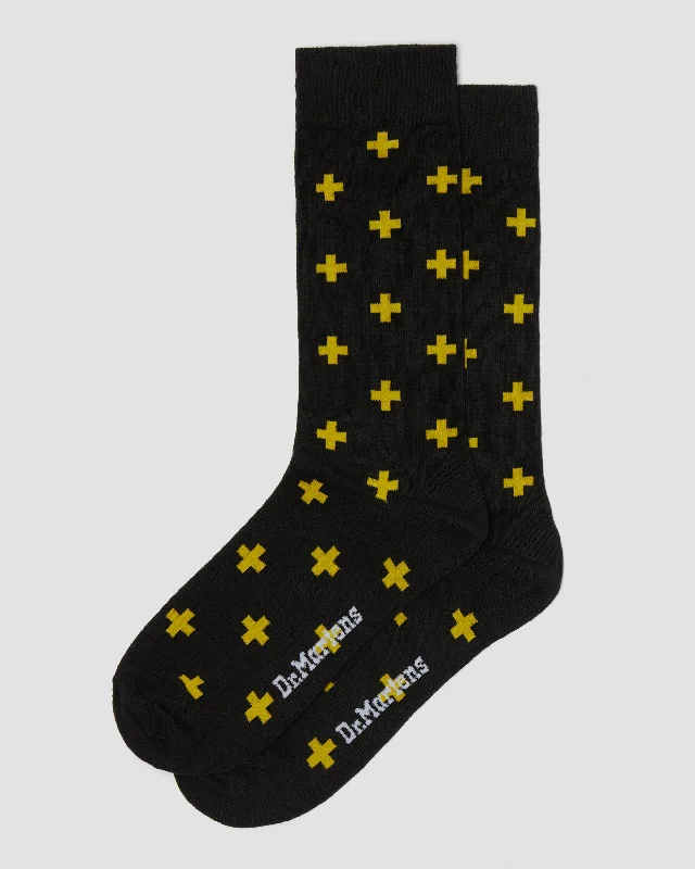 Weekend Wonders Await! Cross Logo Sock