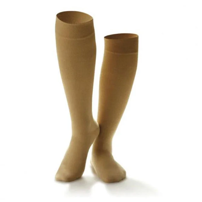 Weekend Deals That Dazzle Dr. Comfort Women's Cotton Casual Knee High Trouser Socks - 10-15 mmHg