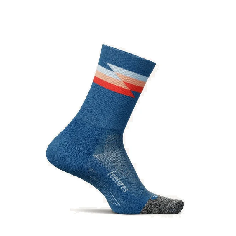 Weekend Savings Bonanza Feetures Elite | Light Cushion | Mini-Crew | Synthwave Blue