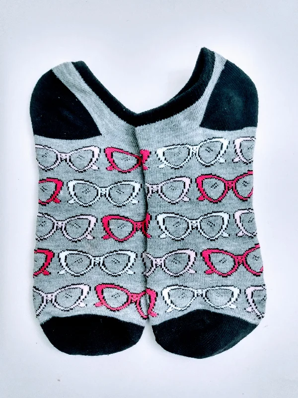Clearance Sale Glasses Ankle Socks