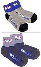 Low Price GU Energy Gel Socks - Gray/Blue Small