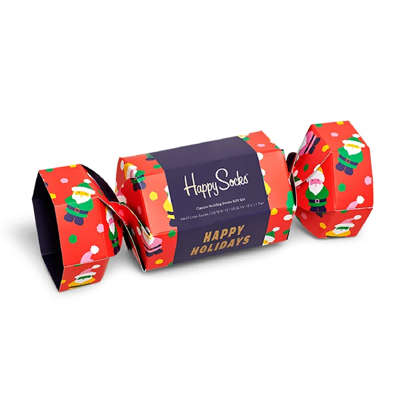 Year-End Deals Happy Socks Men's Christmas Cracker Gift Box - 1 Pack