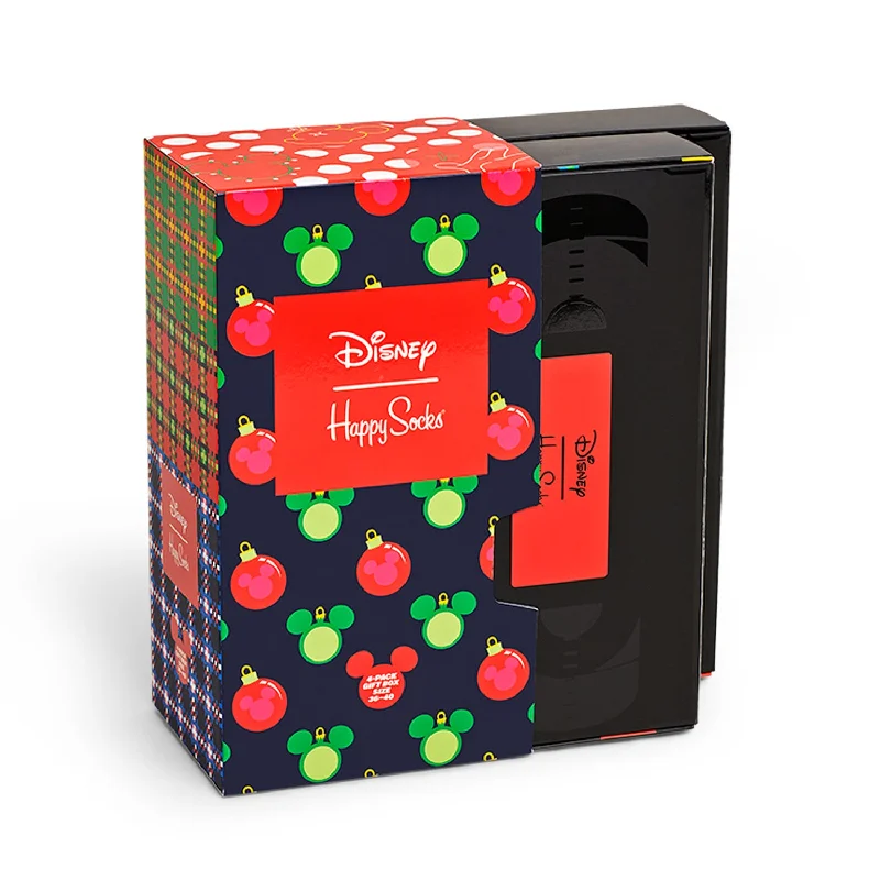 Super Discount Happy Socks Men's Disney Christmas VHS Gift Box - 4 Pack