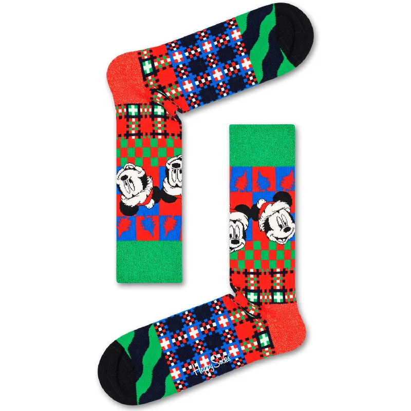 The Best Deal Happy Socks x Disney Men's Crew Socks - 'Tis the Season