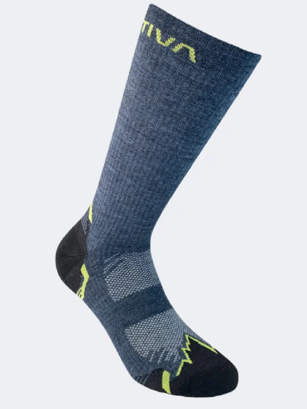 Weekend Deals That Thrill La Sportiva Men Hiking Sock Storm Blue/Lime