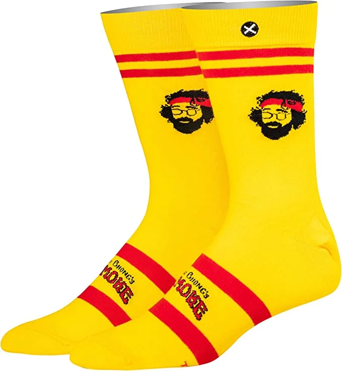 Weekend Specials to Savor Men's Odd Sox Cheech and Chong's Up in Smoke Crew Socks