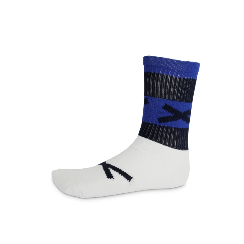 Weekend Deals That Please GAA Hoop Sock- Half Sock (Black & Blue)