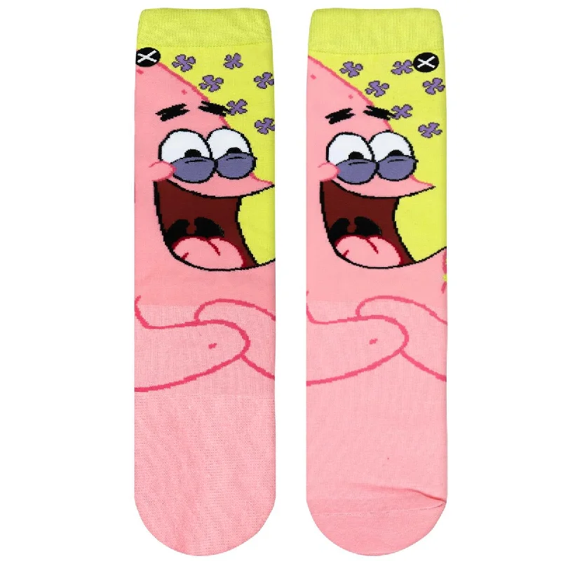 Weekend Savings Spectacular Odd Sox Men's Crew Socks - Big Patrick (Spongebob)