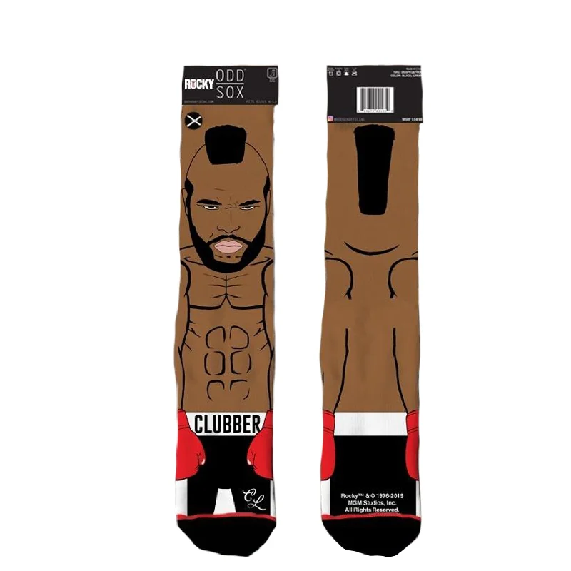 Online Deal Odd Sox Men's Crew Socks - Clubber Lang (Rocky)