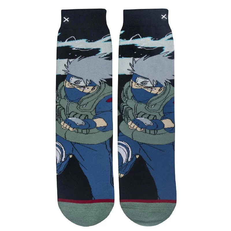 Weekend Offers That Delight Odd Sox Men's Crew Socks - Kakashi (Naruto Shippuden)