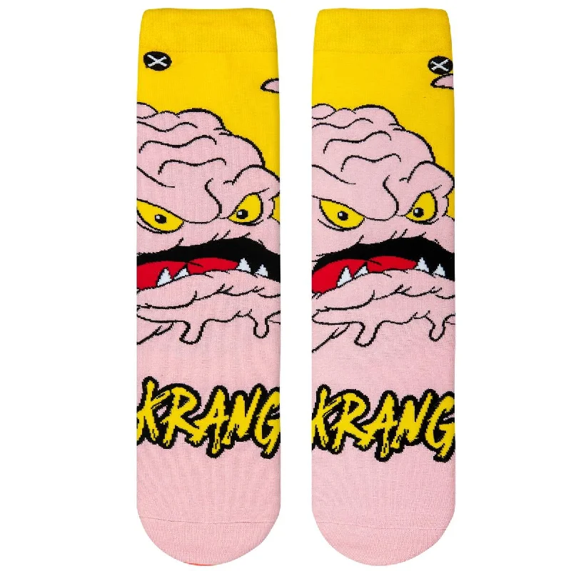Weekend Specials to Love Odd Sox Men's Crew Socks - Krang (TMNT)