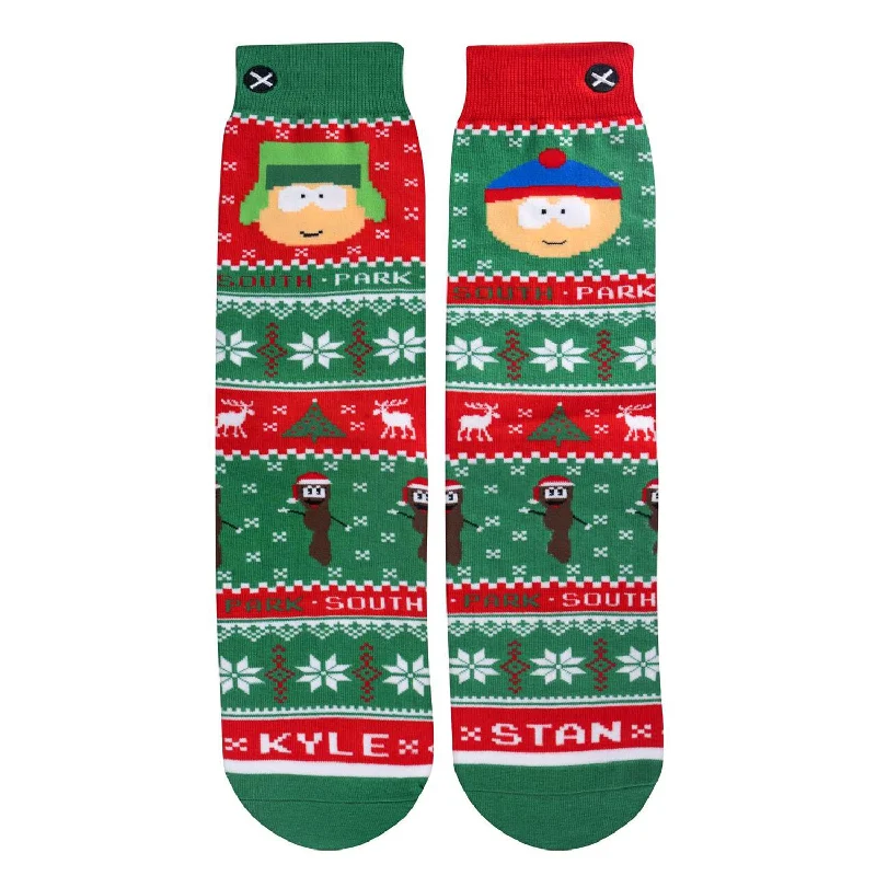 Weekend Extravaganza: Shop Now Odd Sox Men's Crew Socks - Kyle & Stan Sweater (South Park)