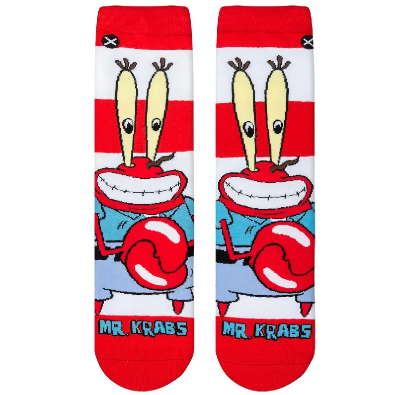 Weekend Specials to Delight Odd Sox Men's Crew Socks - Mr Krabs (Spongebob)