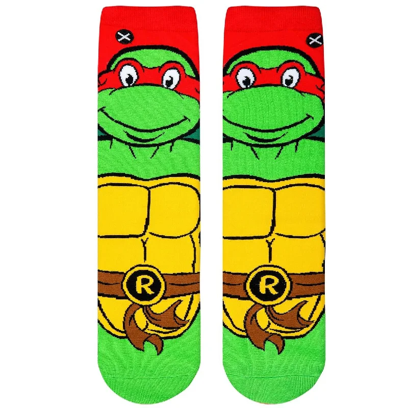 Weekend Bargains to Celebrate Odd Sox Men's Crew Socks - Raphael (TMNT)