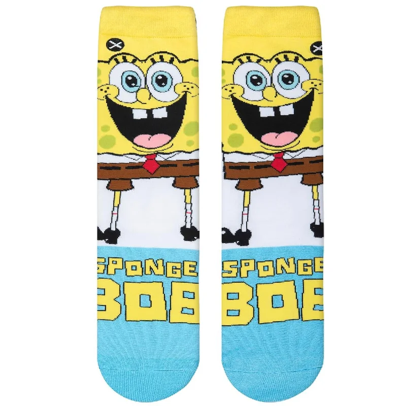 Amazing Value Odd Sox Men's Crew Socks - Spongebob Smilepants