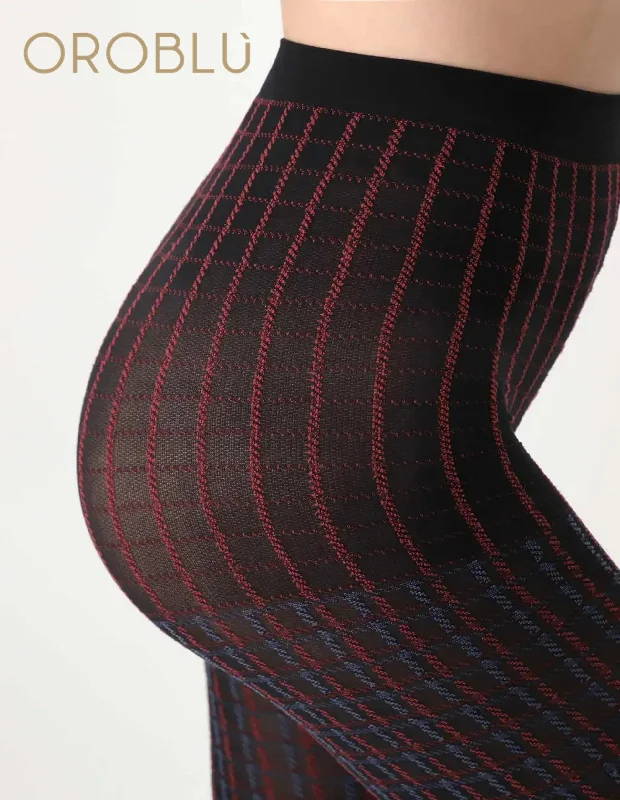 Weekend Deals to Make You Smile Oroblu Clearance I Love First Class Tights Check Colour