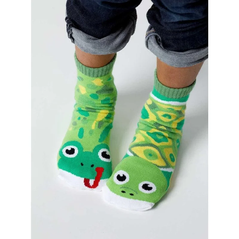 Weekend Sale: Don't Miss Out Frog & Turtle | Kids Socks | Mismatched Cute Crazy Fun Socks - OLD STOCK LAST CHANCE