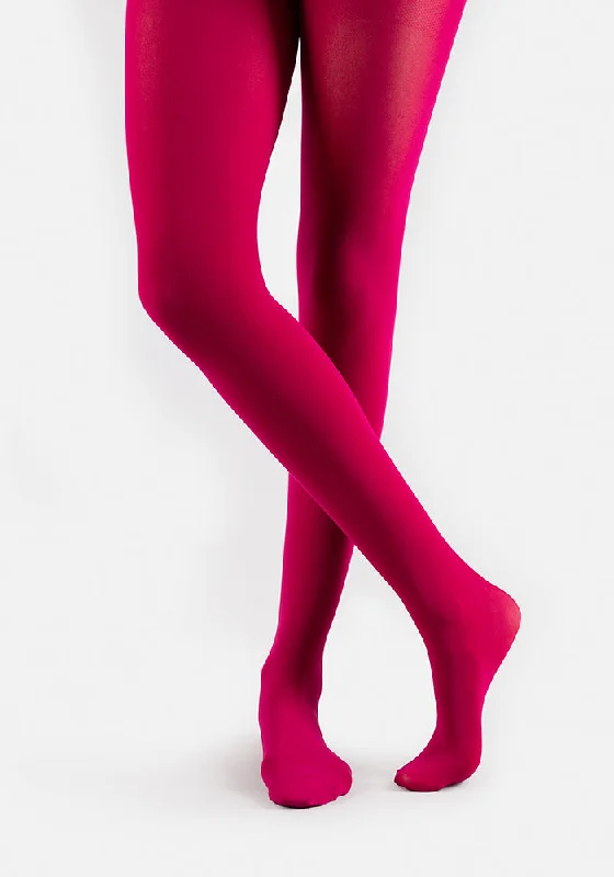 Today's Deal Premium 50 Denier Tights Cerise