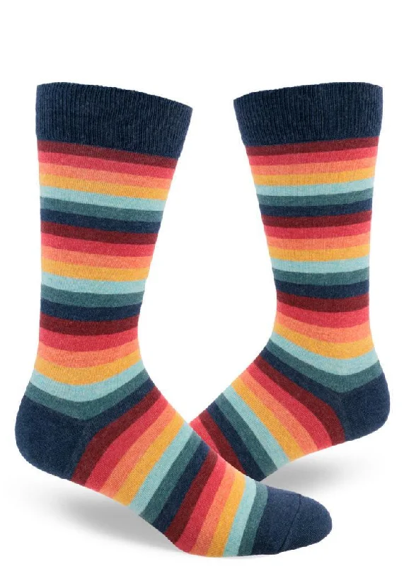 Exclusive Weekend Offers Inside Retro ’70s Stripe | Men's Crew