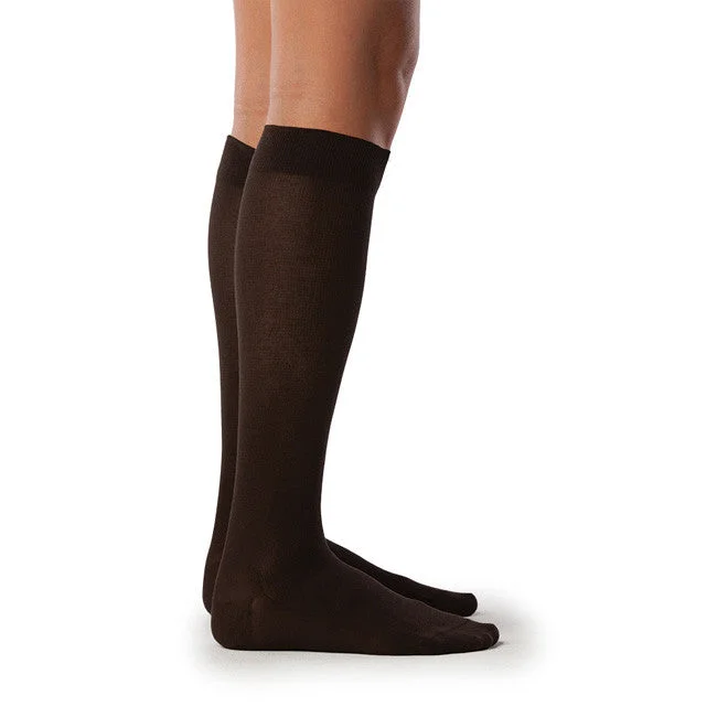 Weekend Deal Sigvaris Well Being 151 Zurich Collection Women's Sea Island Cotton Socks - 15-20 mmHg