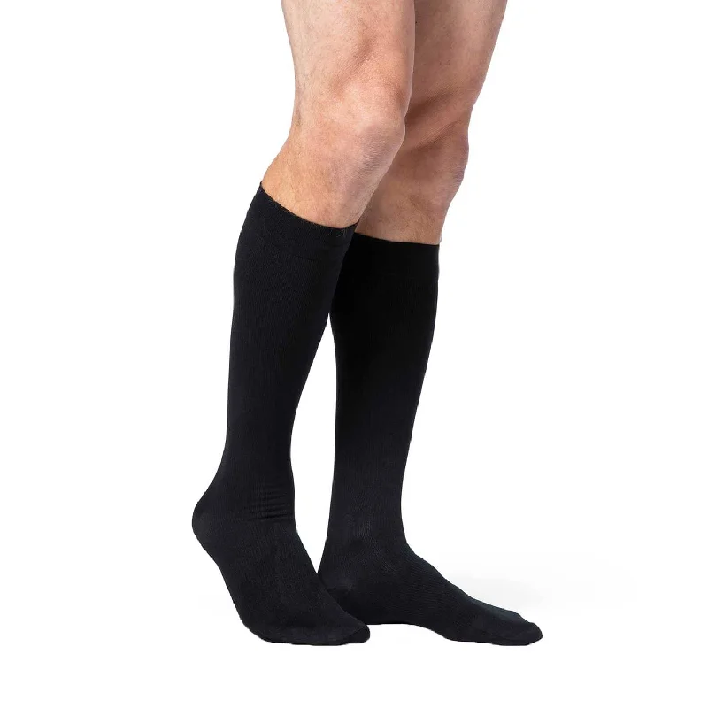Crazy Savings Sigvaris Dynaven 921 Access Men's Ribbed Closed Toe Knee Highs 15-20 mmHg