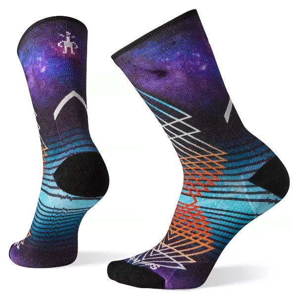 Unbeatable Prices Smartwool PhD Pro Endurance Sock | Ultra Light | Crew Length | Geoprint Deep Navy | Womens