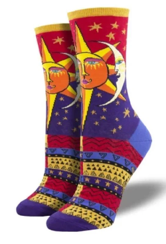 Special Buy Sun And Moon | Laurel Burch | Women's Crew
